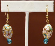 Blue Bottom Cloisonne